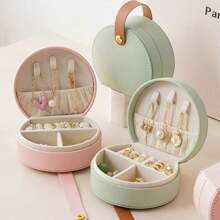 1/2pcs Jewelry Storage Bag, Can Store Necklaces, Rings, Jewelry, Lipstick Cosmetics, Available For Outdoor Travel, Valentine's Day Mother's Day Birthday Gift