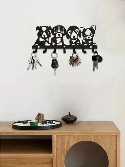 HELLOYOUNG 1 adet/2 adet Yüksek Kaliteli Siyah Demir Köpek Şeklinde Duvar Askısı - Ev Dekorasyonu, Mutfak, Banyo, Yatak Odası İçin Sevimli Hayvan Tasarımlı Duvar Askısı - Havlu, Anahtar, Çanta, Mont Asmak İçin Uygundur - Dayanıklı ve Şık, Köpek Severler İçin İdeal Hediye, Ev Hediyesi, Noel Hediyesi