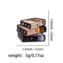 珐琅别针 翻领别针 背包上的徽章 女士胸针 衣服礼物 珠宝 时尚配饰 - NR11864 - 查看 8