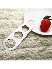 1 件不锈钢意大利面食分量测量工具，厨房烹饪意大利面/面条数量控制测量装置，4 孔意大利面测量器