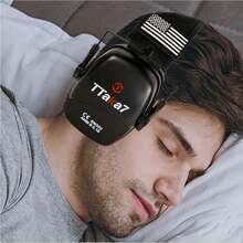 1pc Noise-Proof Headset Ear Muffs For Airplane, Pressure Relief, Entertainment, Sleeping And Studying, Headphone For Drumming