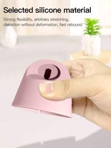 1Pc Silicone Watch Charger Stand Compatible With Apple Watch Series 10/9/8/SE/7/6/SE/5/4/3/2/1/Ultra All Sizes Charging Station Dock Holder Compatible With Apple Watch 46mm 49mm 45mm 44mm 42mm 41mm 40mm 38mm Smart Watch Bracket Accessories