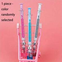 1/3 Pcs: English Version Of Creative Syringe Vaccine Label Signature Pen, Injection Water Syringe, Pen Of The Same Shape, Pressure-Reducing Syringe, Ballpoint Pen.Student School Supplies School Supplies,Back To School - Random Color - View 15