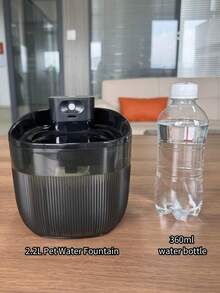 5000mAh Rechargeable Smart Cat Water Fountain, Automatic Infrared Sensor Drinking Water Dispenser For Small/Medium Cats, No Adapter Included - 彩色 - 查看 9