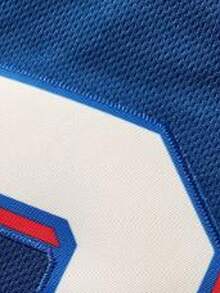 Atonmore Men's 6 Blue Baseball Jersey Casual Sports Shirt Button Embroidered Training Match Sports Shirt - 藍色 - 查看 3