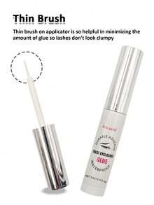 Keo dán mi giả Rikuaild 1PC 5ml chống nước, giữ nếp tốt, màu trắng trong, keo dán mi giả, keo dán mi khô nhanh, keo dán mi - Nhiều màu - Xem 4