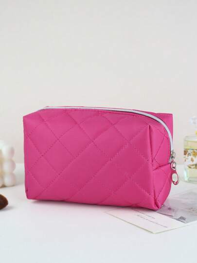 1pc Women's Minimalist Makeup Organizer Bag, Portable Large Capacity Cosmetic Bag For Daily Use, Car, Business Trip, Makeup Bags, Cosmetic Bag, Makeup Organiser, Makeup Pouch, Make Up Bags, Vanity Accessories, Small Makeup Bag, Cosmetic Bag, Large Capacity, Large Makeup Bag, Christmas Gifts, Pouch, Travel, Gifts For Women, Women's Pouch, Clutch / Small Handbag, Makeup Organizer, Pouch, Brush Holder, Mini Pouch, Large Capacity Pouch