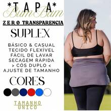 Butt Cover Sports Skirt In Smooth Suplex Comfortable Zero Transparency Basic Fashion Plus Size 3074.C1 - 深灰色 - 查看 3