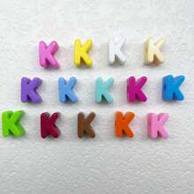 5 قطع خرز أبجدي إنجليزي كبير الثقب من مادة الأكريليك، إكسسوارات مجوهرات DIY، مواد حرفية لتعليقات الهاتف والمفاتيح، هدايا إبداعية
