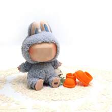 Labubuo Doll Clothes Doll Can Wear Silicone Rain Boots And Rain Boots,Suitable For 1st And 2nd Generation Doll Shoe Accessories Rabubu Cloth Generation Shoes