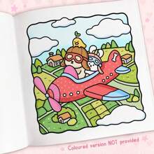Cozy Cuties | Puzzle & Stress Relief | Adult Coloring Book.Including 48 Pages Of Little Animals Observing Marine Life, Drawing At Home And Other Relaxing Scenes.The Patterns Are Exquisite And The Lines Are Clear.Perfect For Wedding Season | Graduat,Back To School.School Supplies