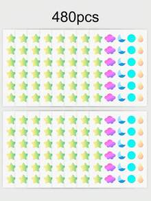 180 Pieces Of Facial Waterproof And Breathable Patches, Gentle And Non Irritating, Used For Facial Skincare, Covered With Cute Design Stickers, Fun Cartoon Stickers, Waterproof And Sweat Proof Mini Stickers, Suitable For Gatherings, Offices, Halloween And Other Occasions. Cute Stickers (For Decorative Purposes Only, Not For Cosmetics),Cheap,Stocking Stuffers,Makeup,Makeup Tools,Cheap Stuff,Gifts,Gifts For Women,Christmas Gifts