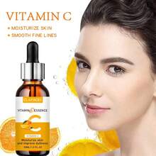 Vitamin C Facial Essence Contains Hyaluronic Acid Dark Spot Remover Moisturizing Repair Anti-Aging Essence Facial Skin Care 30ml - 30ml - View 1
