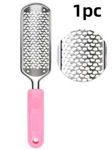 1个足部磨脚器，不锈钢材质，用于去除老茧、皲裂的脚后跟，适用于干湿足部护理 - 彩色 - 查看 12