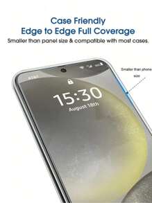 5 hochauflösende Displayschutzfolien, kompatibel mit Samsung Galaxy S20 FE/A11/A21/A21s/A51/A53/A60/A71/A72/A73/A80/M52/Z Fold3/M11/M51/A52s/A54/A35/A52/A7/F52/F62/J4+/J5 Prime/J6/M53/M54/M62/Note10 Lite/S10 Lite/M55 Modell Smartphones, kratzfeste gehärtetes Glas Folie, hochauflösende Folie