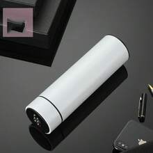 1pc 500ml/16.9oz Temperature Display Smart Vacuum Insulated Bottle With High-Grade Stainless Steel, Large Capacity, Easy-To-Carry, For Business, Commute, Office Use And Travel, Men And Women, Including A Carrying Pouch Water Bottle Back To School - Multicolor - View 14