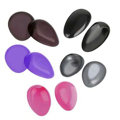 Protetor de Orelha Plástico Protege do Calor Cor Aleatória 3 Par