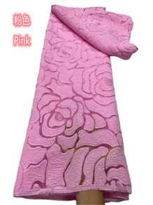 5 yardas/1 yarda Tela de encaje de tul jacquard brocado francés de última moda 2025, encaje de satén dorado de alta calidad para mujeres, tela para boda, fiesta y costura