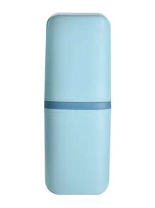 Personalized Portable Travel Toothbrush Cup Toothbrush Holder Toothpaste Mouth Rinse Cup Set, Customized Travel Toiletry Set Home Toothbrush Toothpaste Tooth Cup 3-In-1 Travel Essentials Oral Care Cup Back To School