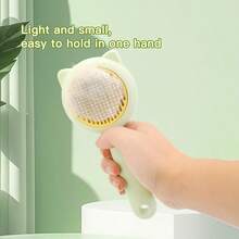 全新宠物猫沐浴按摩浮毛刷，狗狗美容脱毛刷，通用宠物美容用品 - 彩色 - 查看 9