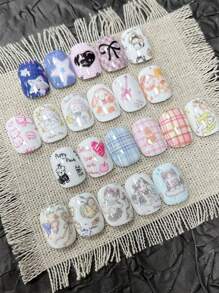 10 Peças de Decalques de Transferência de Arte de Unhas Estilo Coreano, Incluindo Corações Minimalistas, Bolinhas, Flores Miúdas, Desenhos à Mão, Animais de Verão, Mármore, Céu Estrelado, Renda Francesa, Desenhos de Flores Chinesas, Versátil para Livros, Papelaria, Desktops, Tablets, Vidro, Scrapbooking, Ótimo Presente