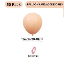 50/96 Pack Maka Orange Balloons, Different Sizes 18/12/10/5 Inches Maka Orange Balloon Wreath Arch Kit, Suitable For Weddings, Bridal Showers, Birthdays, Graduations, Anniversaries, And Single Decoration - Maca Orange - View 7