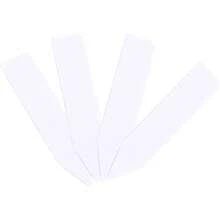 Local Delivery -100 Pcs Plastic White 2 Inch Waterproof Plastic Plant Tags, Reusable Plant Tags, Plant Markers - default - View 4