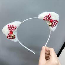 1件/2件装优雅可爱蕾丝蝴蝶结女仆头饰 - 百搭女士发饰，圣诞节完美之选