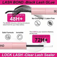 Fowendia Lash Clusters Kit Fluffy 80D Individual Lashes D Curl Cluster Eyelash Extensions 10-18mm DIY Lash Extension Kit Lash Bond And Seal Waterproof, Lash Applicator, Thick False Eyelashes Kit - 80D-kit(Fluffy) - View 4