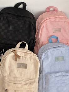Women's Backpack With Large Capacity And Multiple Pockets, Lightweight And Fashionable, Essential School Backpack For Students, Computer Backpack, Large Functional Laptop Backpack - Black - View 9