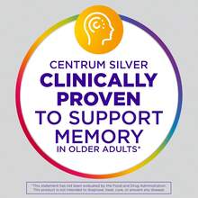 Centrum Silver Women's Multivitamin For Women 50 Plus, Multivitamin/Multimineral Supplement With Vitamin D3, B Vitamins, Non-GMO Ingredients, Supports Memory And Cognition In Older Adults - 200 Cttxpbjp1 - 1 - 查看 8