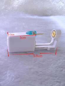 Simple Self-Piercing Kit For Girls With Disposable Piercing Gun And Stainless Steel Earring Studs