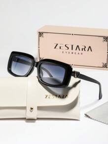 1 Paar Damen Plastik Quadratische Straßen-Stil Herz-förmige minimalistische stilvolle Brillen, geeignet für Valentinstags-Geständnisse, kommt mit eleganter Verpackung Preppy Stil für Schulanfang rechteckige Form Leoparden Schildkröte Muschel Druck
