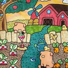 Garden Cuties Relaxing And Soothing Coloring Book | Beginner Tracing + Stress-Relief Doodles, Adult Coloring Book, Simple Yet Large Relaxation Designs, Adorable Animal Characters To Relieve Stress, Thick And Non-Bleed, Safe And - Back To School Season | Gift For Back To School