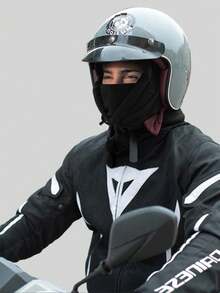 1pc Adjustable Ski Mask, Fleece Hood For Cold Weather, Hunting, Motorbike, Windproof Fleece Thermal Mask For Men And Women In Winter,It Is The Perfect Gift For Christmas Or Valentine's Day,It Is The Perfect Gift For Christmas Or Valentine's Day,Christmas And Valentine's Day Gifts