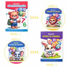 16 Page Spanish Word And Digit Handwriting Exercise Book To Improve Children's Pen Control And Hand Eye Coordination Skills, A Gift For Preschool Education - Multicolor - View 7