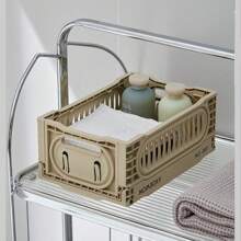 Multi-Functional Folding Storage Basket, Outdoor Camping, Folding Storage Basket, Car Wooden Cover, Finishing Box, Industrial Style Furniture Storage Basket