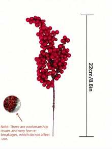 1/6/12 szt. Sztuczne gałązki czerwonych jagód z głogiem, Sztuczny czerwony ostrokrzew, Układ sceny, Kompozycja kwiatowa do wazonu do salonu i sypialni, Dekoracje imprezowe, Wypełnienie biurka, Dekoracje pokoju, Wystrój domu, Wystrój kuchni, Dekoracje ślubne, Dekoracje stołu, Centralne elementy, Dekoracje biurowe, Dekoracje imprezowe i świąteczne, Dekoracje do sypialni, Boże Narodzenie