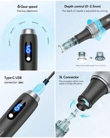 M7S Bio Micro Needling Derma Pen With The Latest Professional MTS EMS Type C, For Personal Use