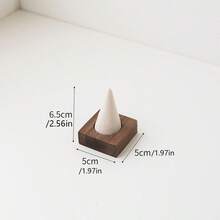 1 buah Tempat Penyimpanan dan Pajangan Perhiasan Berbentuk Jari/Heksagonal dari Kayu Walnut, Cocok untuk Cincin Pertunangan, Hadiah untuk Pacar, untuk Wanita, Organizer Penyimpanan, Perlengkapan Perjalanan dan Liburan, Dekorasi Musim Gugur, Halloween, Dekorasi Ruangan - MultiWarna - View 20