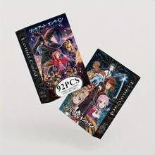 92pcs Anime Cards (60 Cards + 32 Stickers), Japanese 2D Photo Cards, Double-Sided Color Printing, Collectible Card, Coated Paper, Printed Cards, 14+, Summer, Back To School Season, High-Quality - Birthday Gift - Christmas Gift - Easter Gift - Valentine's Day Gift - Perfect Gift