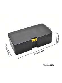 Zweischichtige Angelköderbox, Aufbewahrungsboxen für Angelzubehör und -werkzeuge, Boxen für Angelhaken, Kunstköder, Köderfische für Karpfenangeln