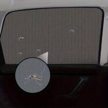 2/4 pièces Filet pare-soleil de voiture, rideau de protection UV pour fenêtre de SUV, filet pare-soleil automatique pour l'avant/l'arrière, moustiquaire de voiture, filet pare-soleil, écran anti-insectes de voiture, rideaux de fenêtre de voiture, maille pour les voyages et l'utilisation à la maison