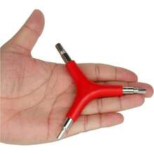 Bicycle Repair Tool 4/5/6mm Hex Wrench, Hex Key Spanner - Red - View 5