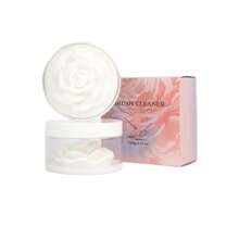 New Arrival Big White Flower Brushes Cleaning Makeup Brush Cleaner Soap & Powder Puff