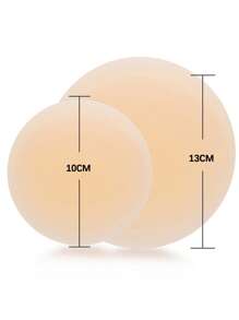 1 Paio Di Copri Capezzoli Riutilizzabili, Dimensioni 8 cm/10 cm/13 cm, Adatti Per Varie Occasioni
