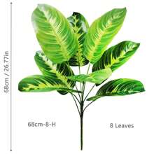 65-96-119cm (46.85 Inches) Artificial Tropical Banana Tree Palm Tree Fake Banana Tree Real Touch Strelitzia Plastic Plants For Home Garden Hotel Office Store