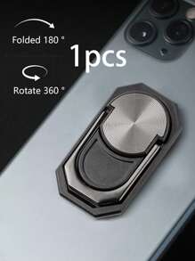 Reletech 1/2pcs Mobile Phone Holder, Slouchy Person Holder, No Storage Required. 360 ° Magnetic Suction, Rotating, Sliding, Detachable Mobile Phone Ring Buckle Bracket, Anti Fall Creative Mobile Phone Buckle Ring Buckle Bracket