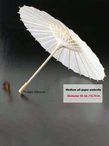 Weiße Papier-Sonnenschirm Hochzeitsdekoration, Hochzeitstisch Mittelstücke, Hochzeits-Braut-Requisiten, Vasen Blumenarrangement Zubehör, Foto-Requisiten