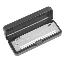 IRIN [IRIN] 1pc 10 Hole 20 Tone Professional Harmonica, Copper Alloy Anti-Deformation Cover + Sealed Anti-Leakage Structure, Waterproof Harmonica Compartment + Screw Fixation, Portable Performance Instrument